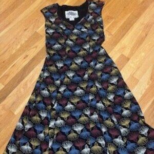 Effie's Heart retro cap sleeve dress with slightly flared skirt